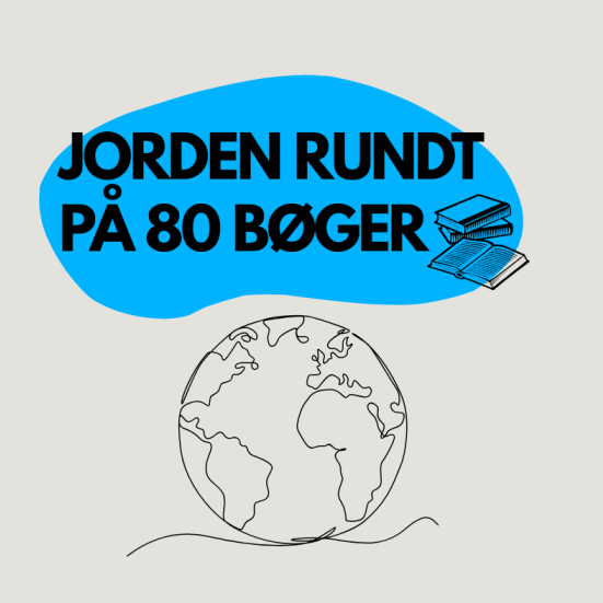 jorden rundt på 80 bøger