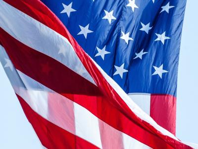 Et amerikansk flag