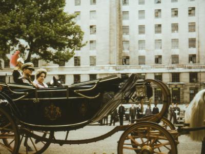 personer i hestevogn