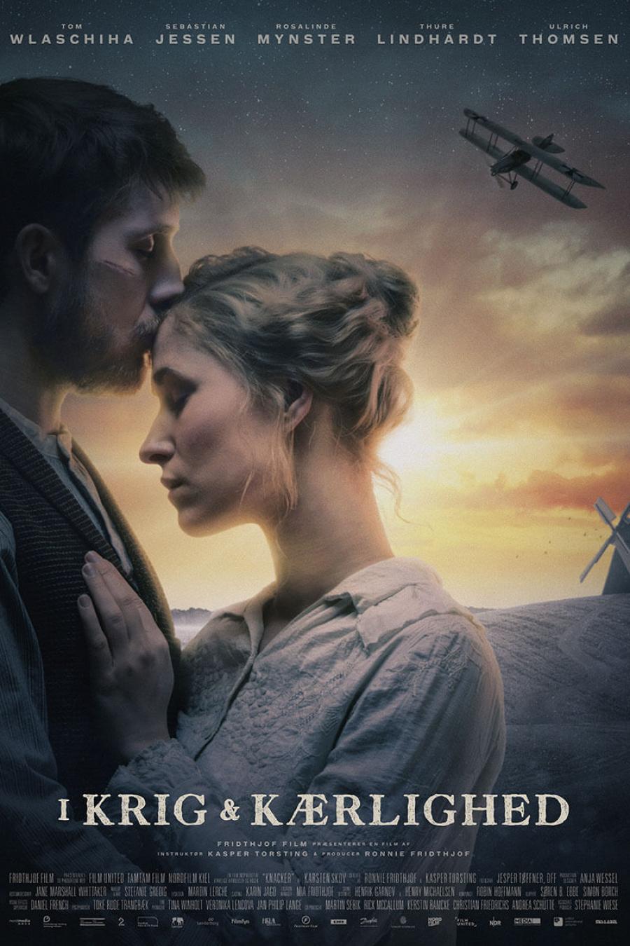 Filmplakat for "I krig & kærlighed"