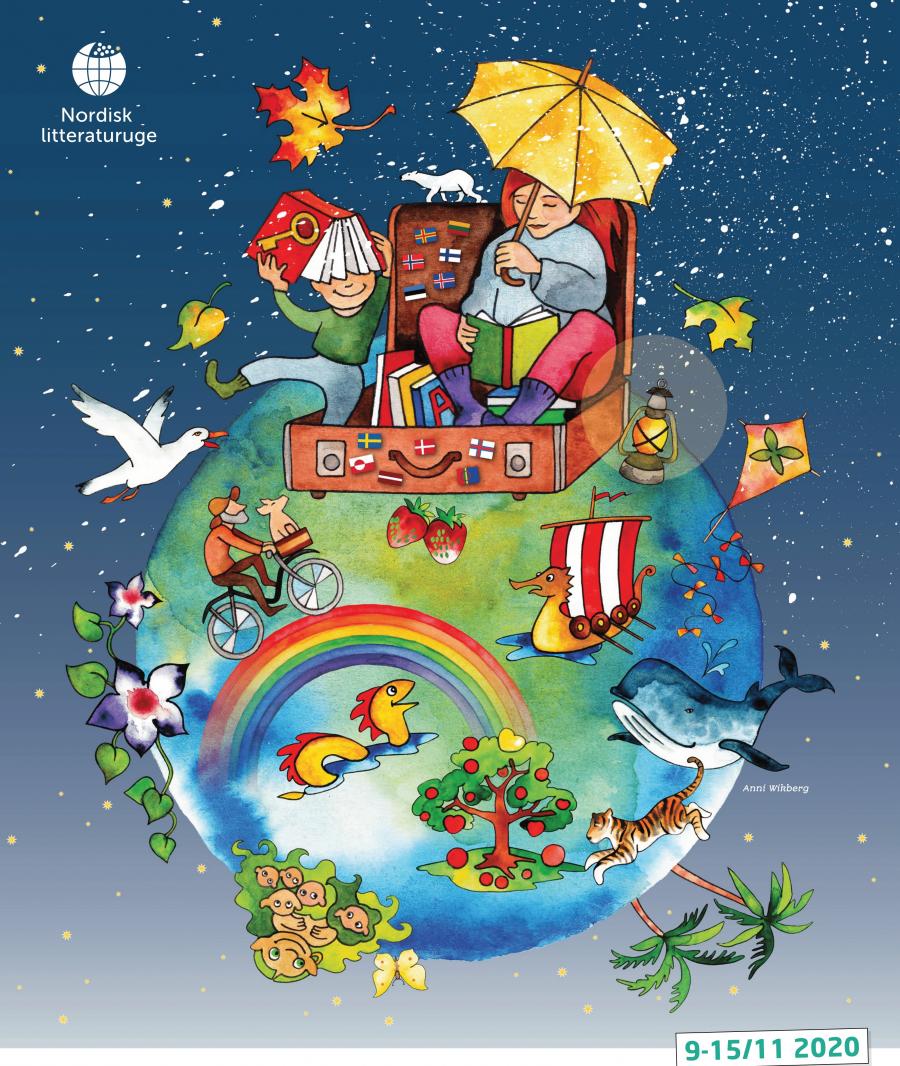 Plakat for Nordisk Litteraturuge 2020