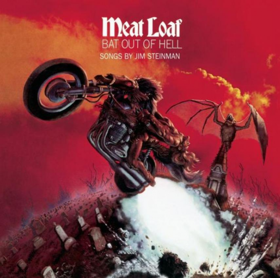 Forside fra  Meat Loaf cd'en Bad out of Hell